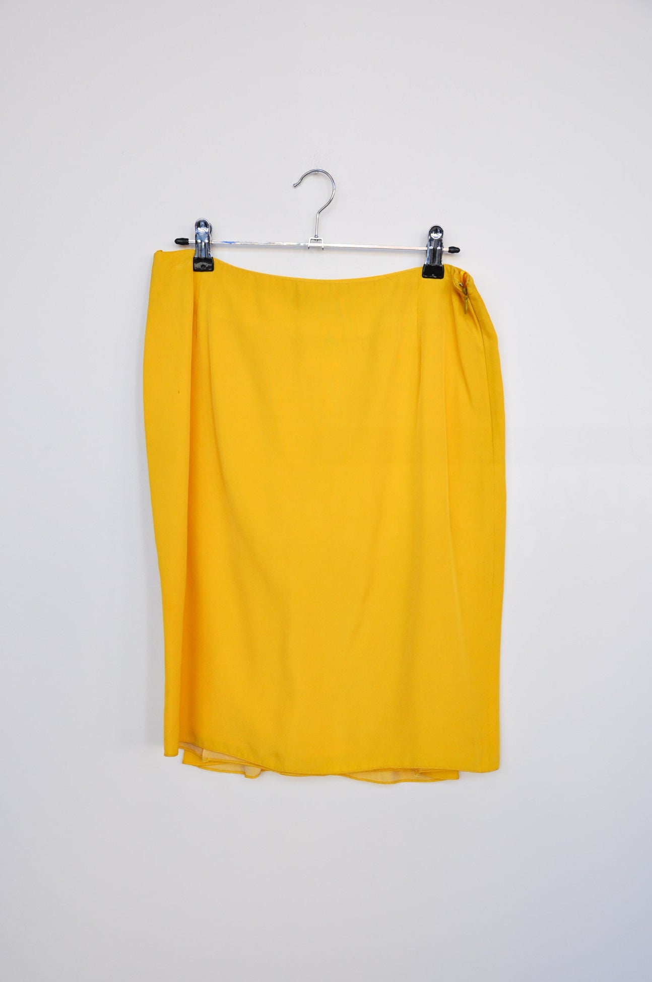 John Galliano Pencil Skirt - Yellow