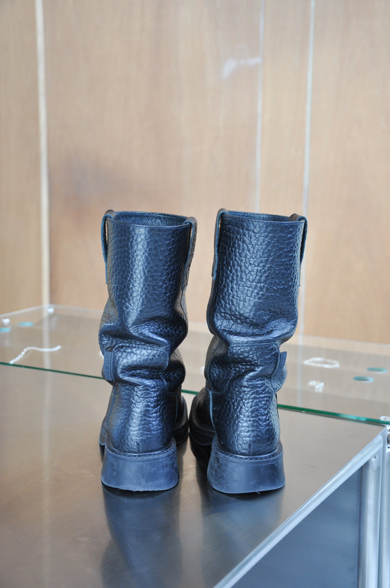 MIISTA Aron Boots - Black Leather