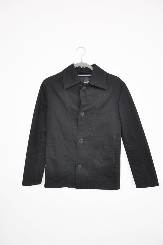 Yohji Yamamoto Button Up Jacket - black