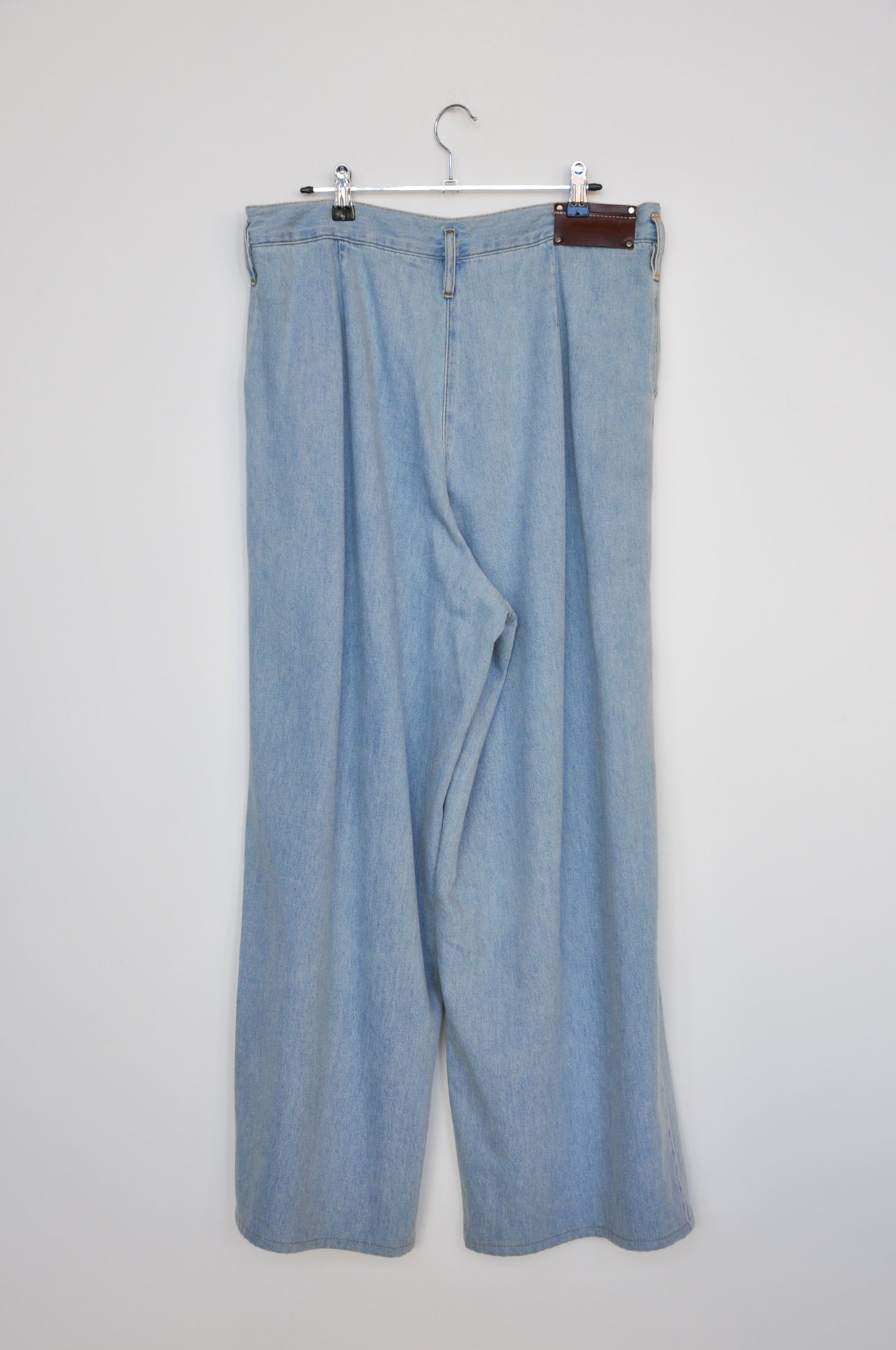 Dries Van Noten Wide Leg Jeans - Light Denim