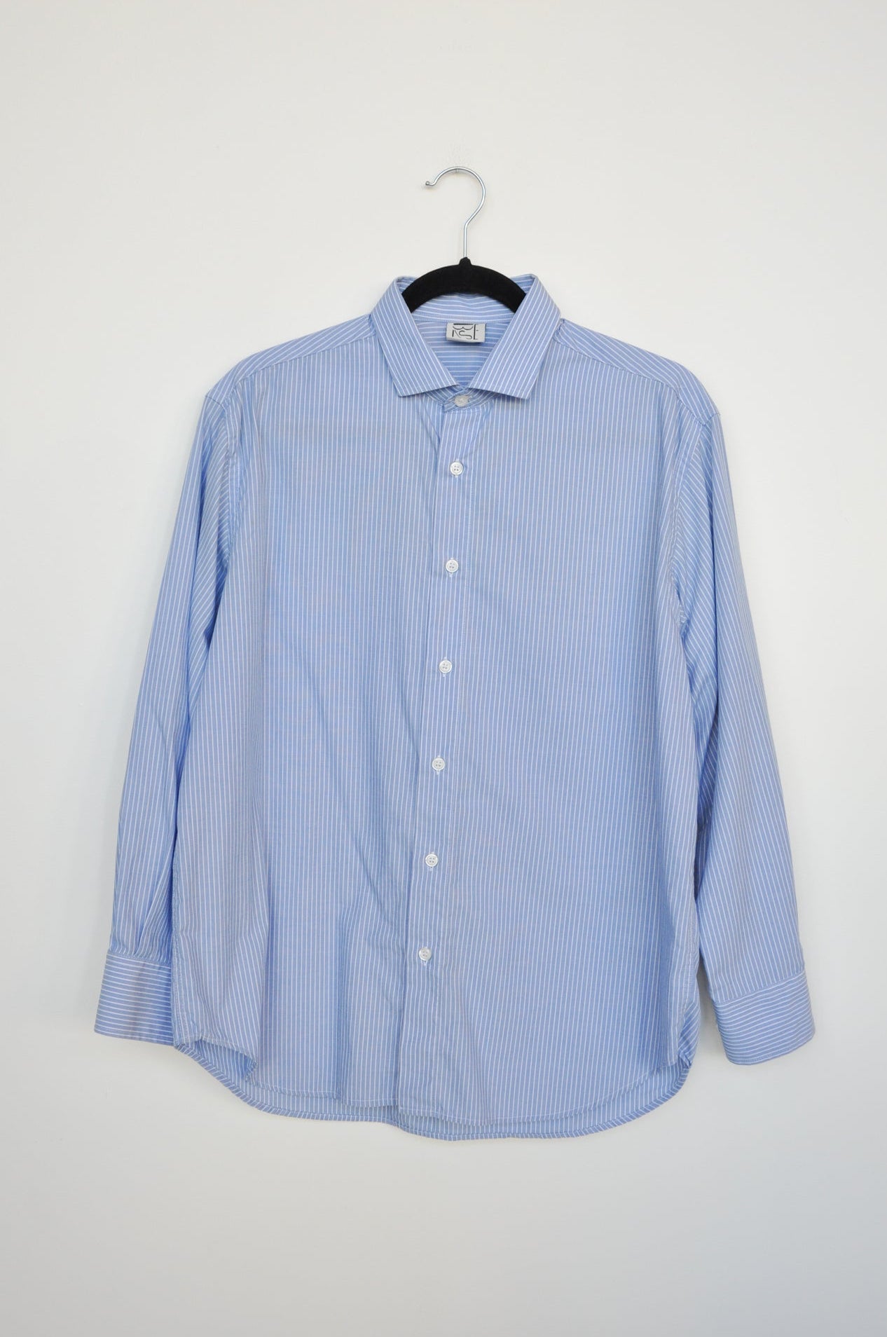 Baserange Shirt - Blue / White Pinstripe