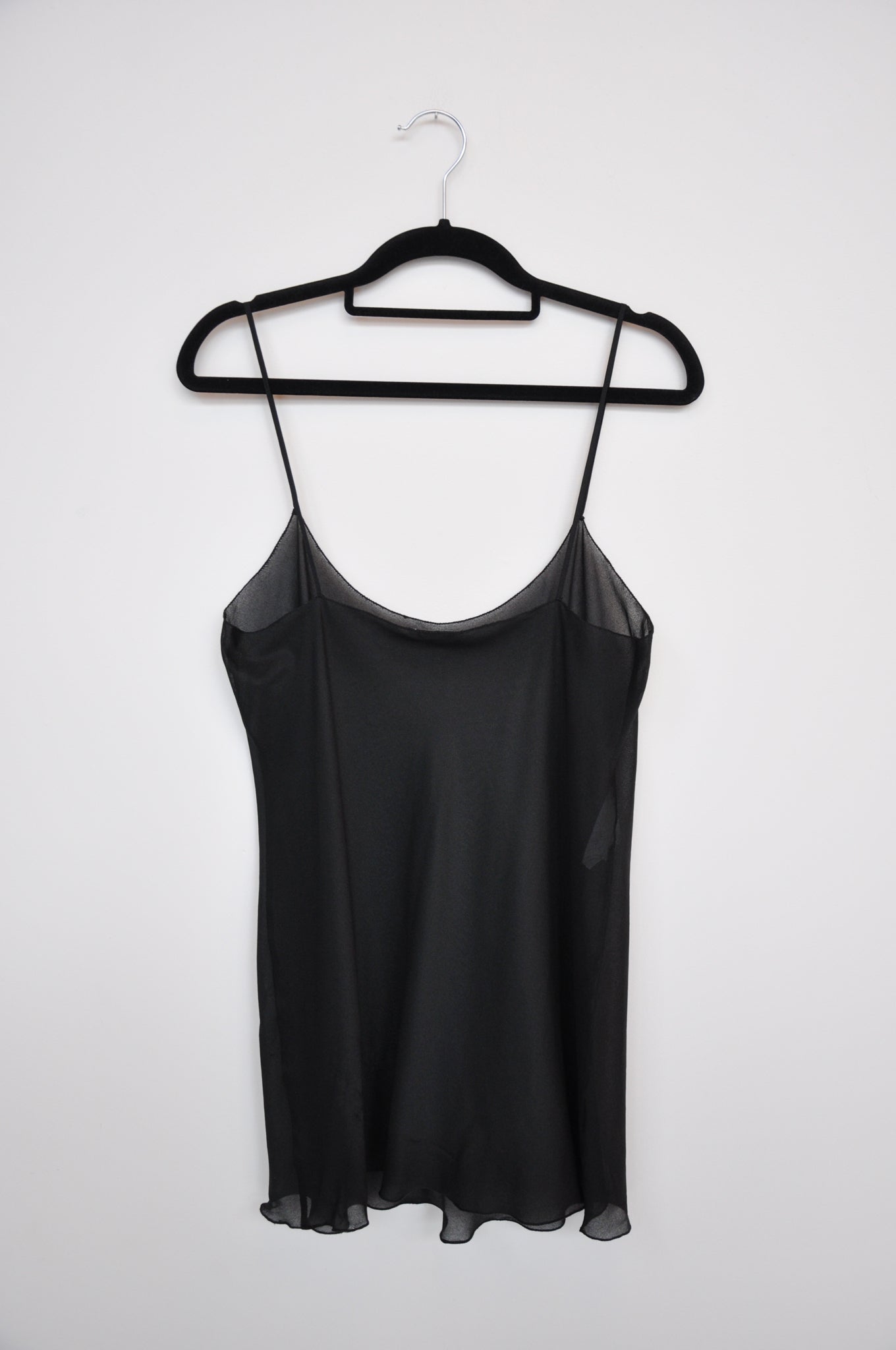 Miu Miu Sheer Camisole - Black