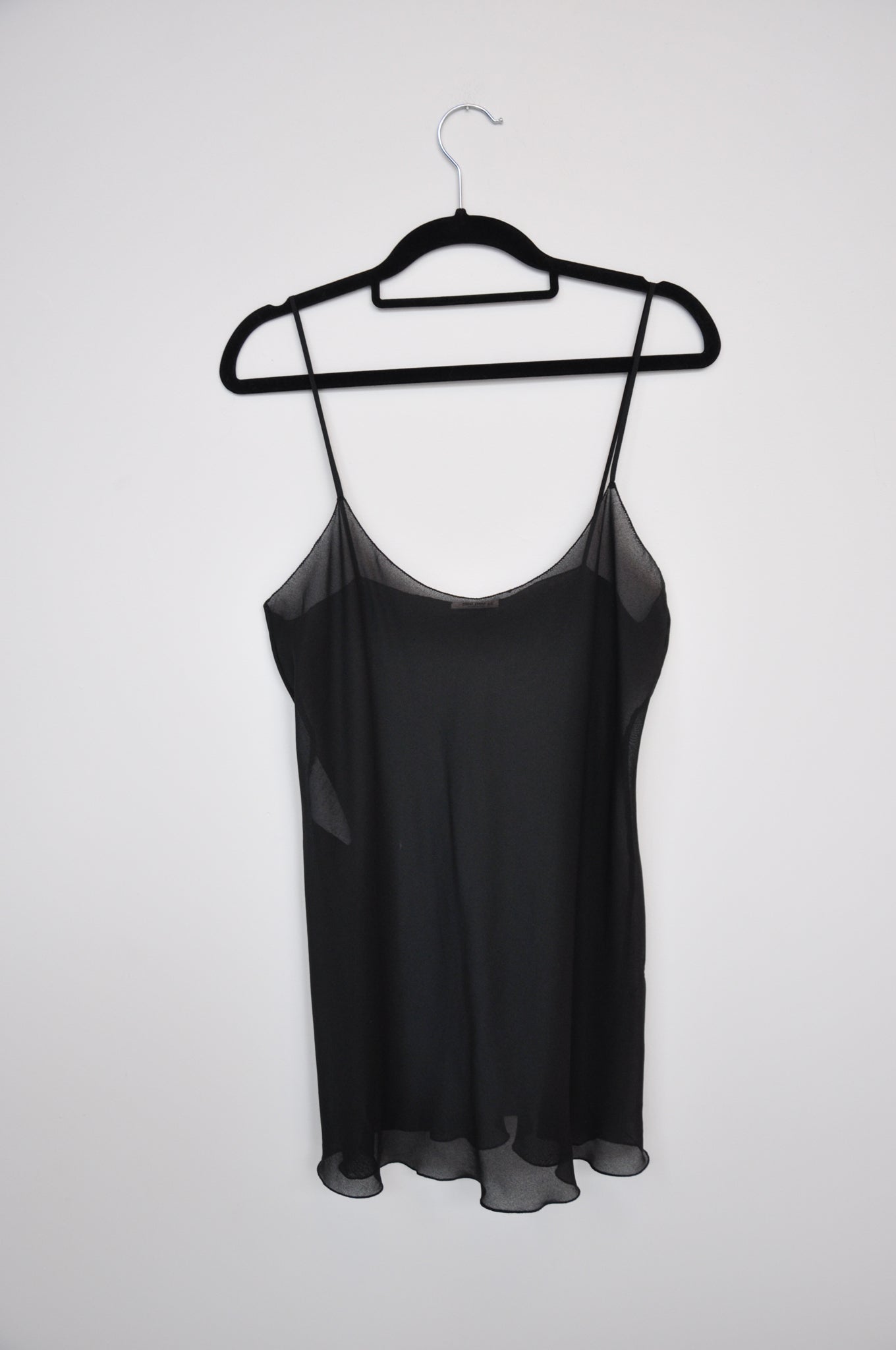 Miu Miu Sheer Camisole - Black