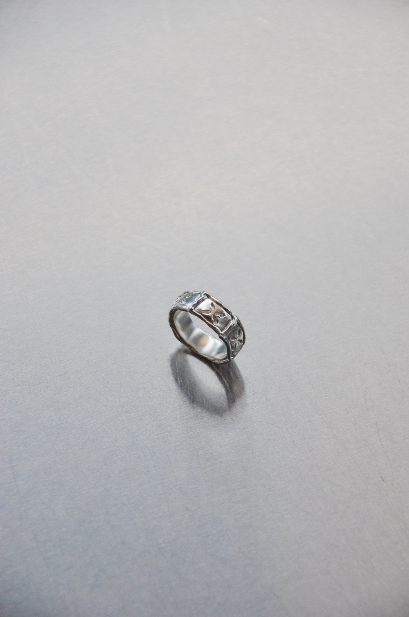 Petal Ring in Silver