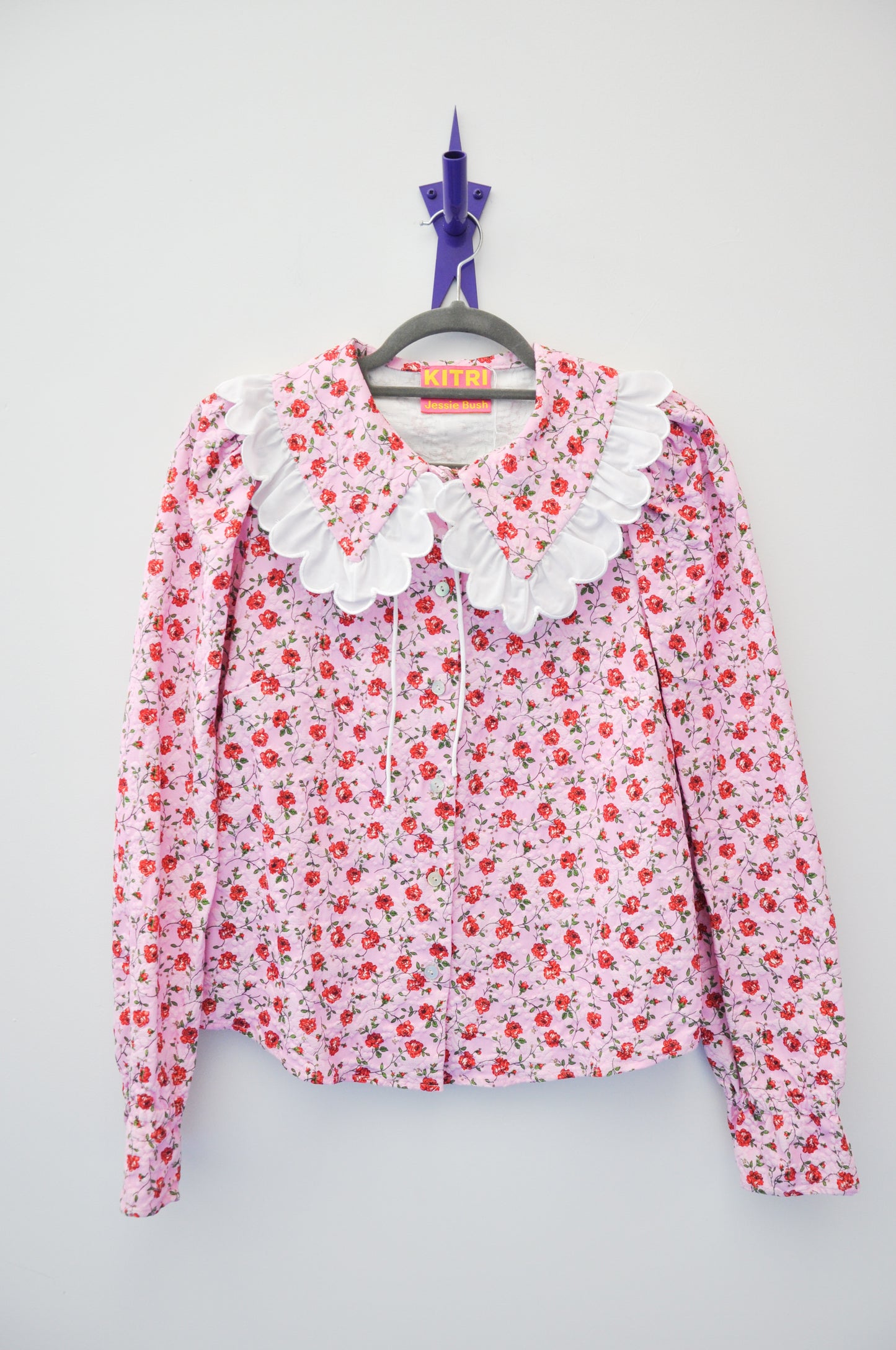 Kitri x Jessie Bush Top - pink floral