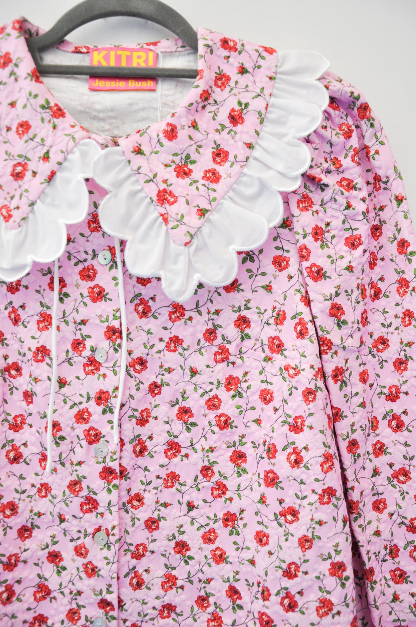 Kitri x Jessie Bush Top - pink floral