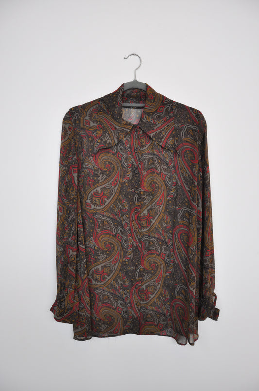 Zambesi Shirt - Brown/Paisley