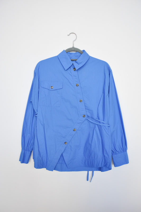 Damson Matter Lux Shirt - Blue
