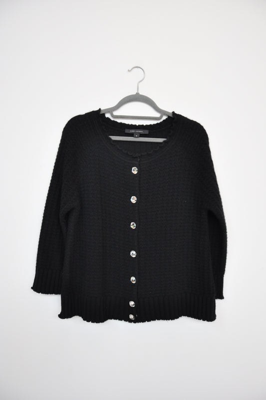 Marc Jacobs Cardigan - Black/ Diamante