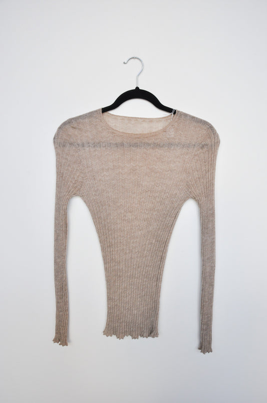 Standard Issue Ribbed Skivvy - Sand