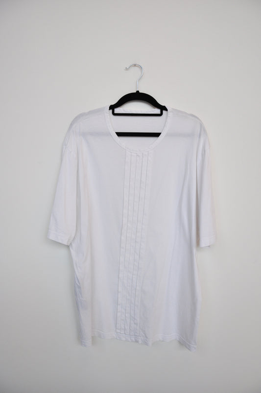 Zambesi Pintucked T-shirt- White