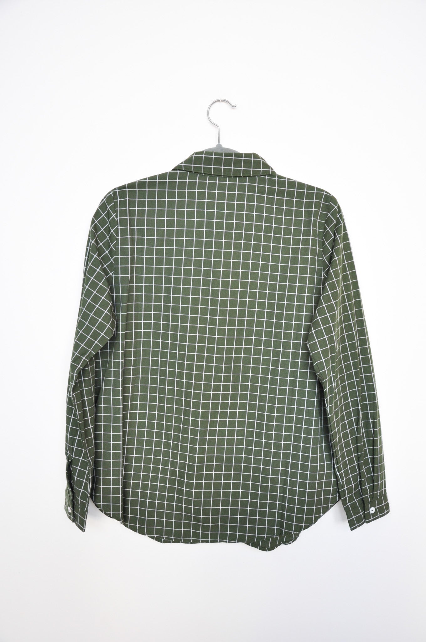 Kowtow Daily Shirt - Forest Grid