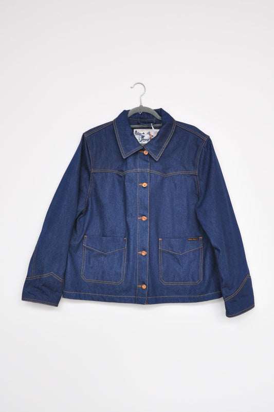 Nudie Jeans Western Kelly Denim Jacket - blue