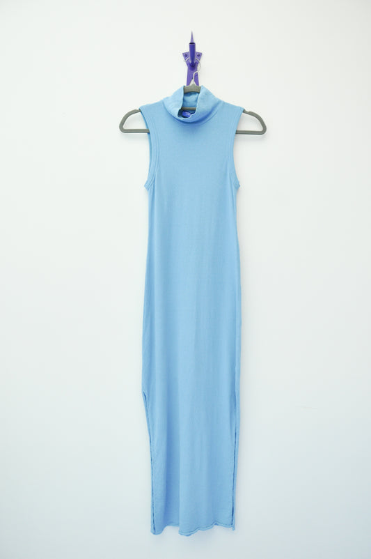 Permanent Vacation Dress - cyan