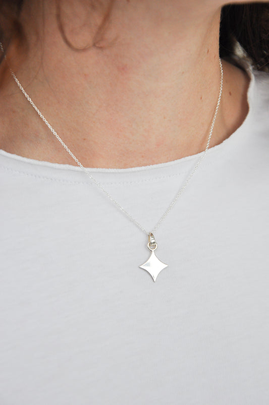 Sparkle Pendant in Silver