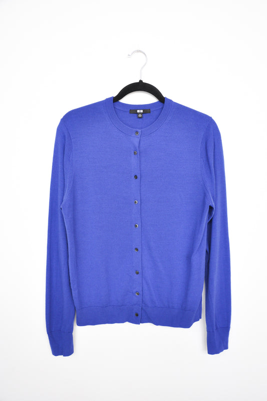 Uniqlo Cardigan - blue
