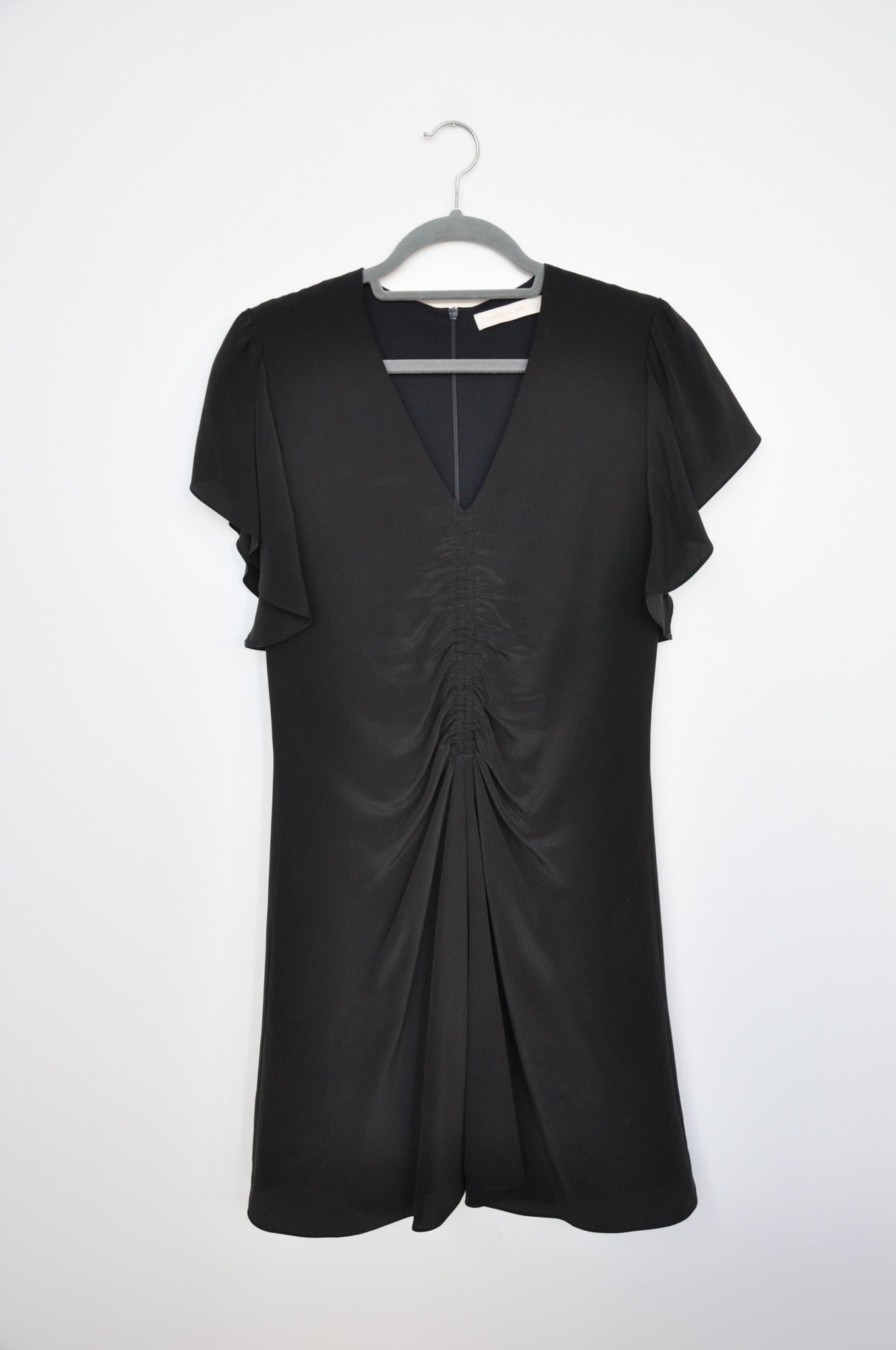 Vanessa Bruno Silk Mini Dress - Black