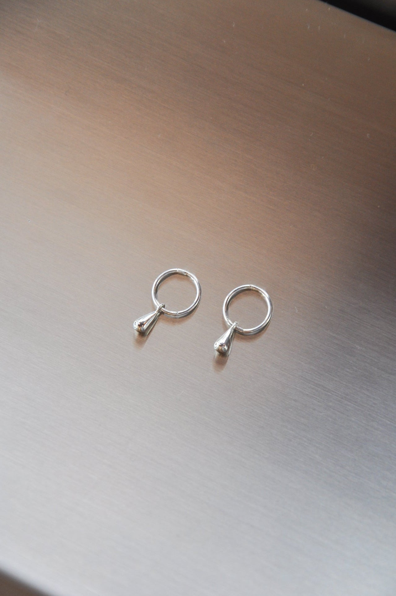 Teardrop Sleepers in Silver
