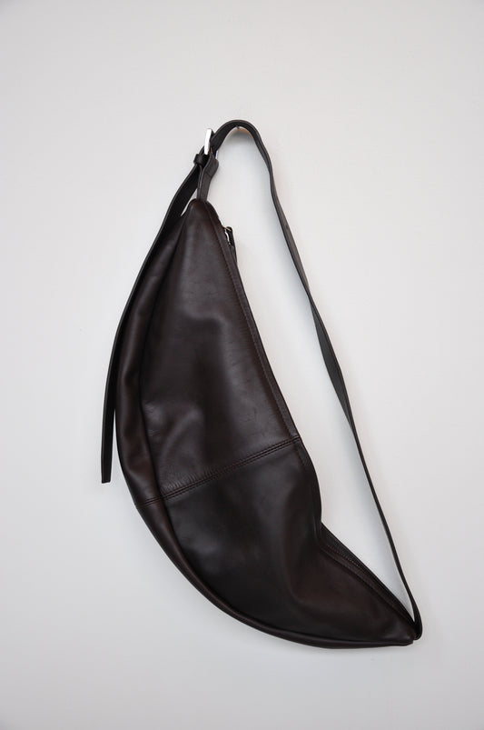 St. Agni Slim Crescent Bag - Coffee