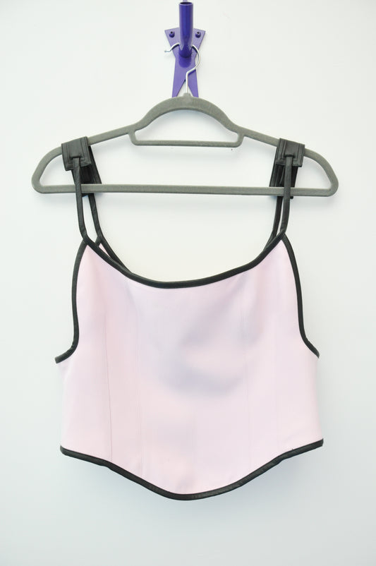 Paris Georgia Top - pink/black