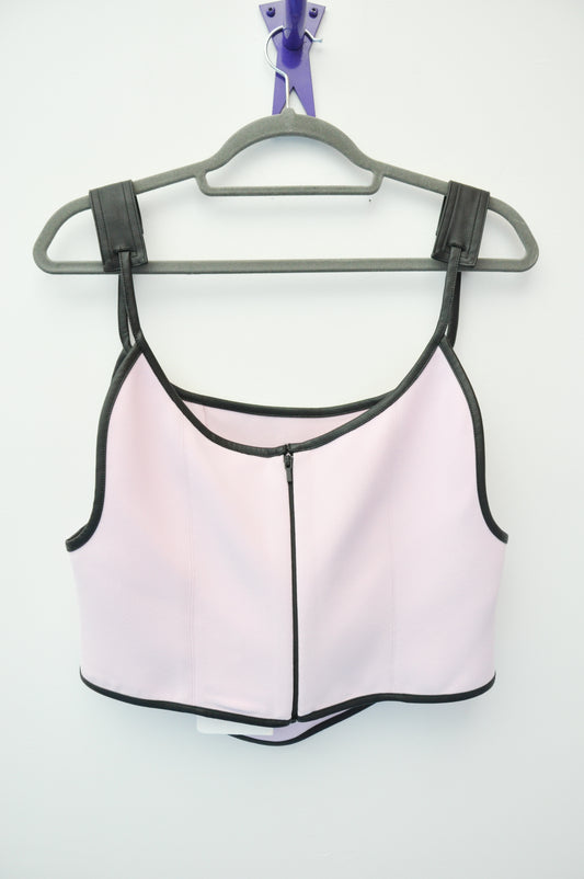 Paris Georgia Top - pink/black