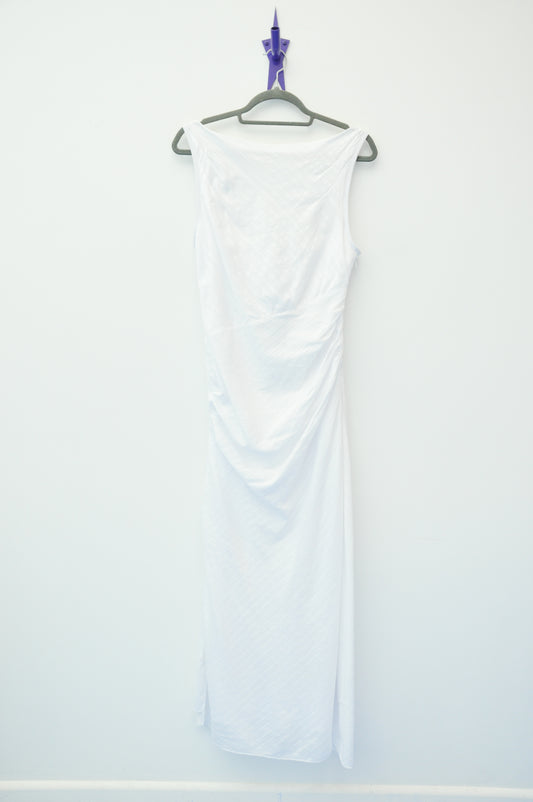 Samsoe Samsoe Cotton Dress - white stripe