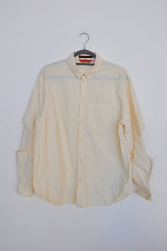 Eckhaus Latta Shirt - pale yellow