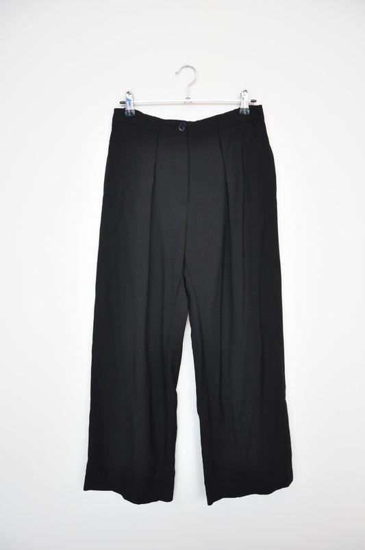 ACNE Studios Trousers - Black/Black Pinstripe