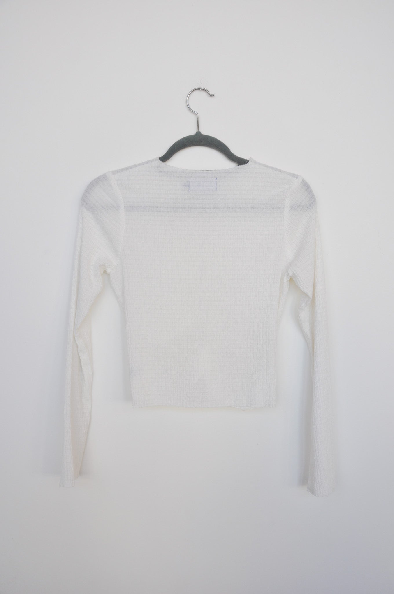 Permanent Vacation Ruched Top - White