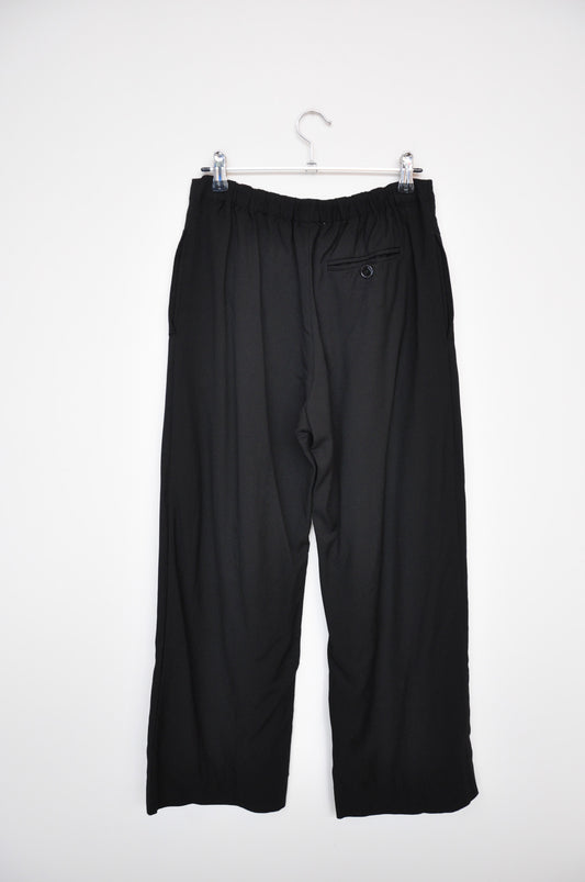 ACNE Studios Trousers - Black/Black Pinstripe
