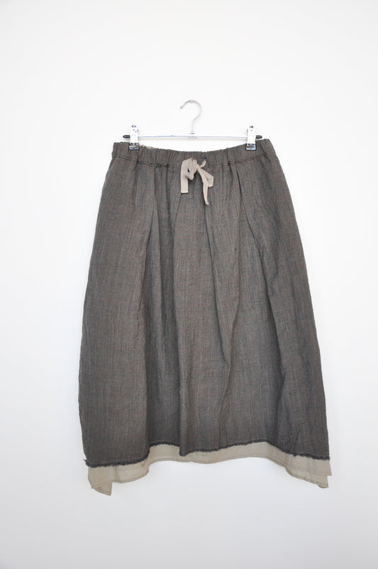 Hannoh Wessel Skirt - grey tartan