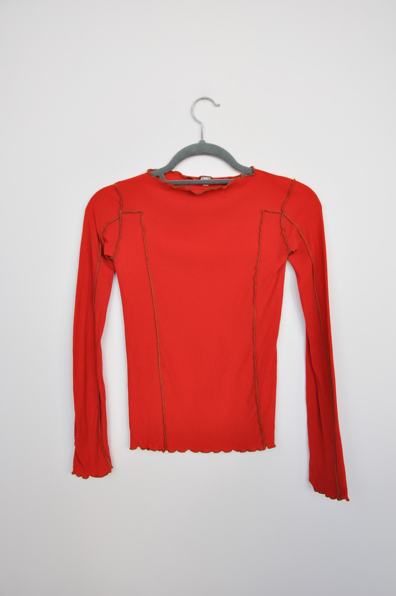 Baserange Omato Longsleeve - Vermillion