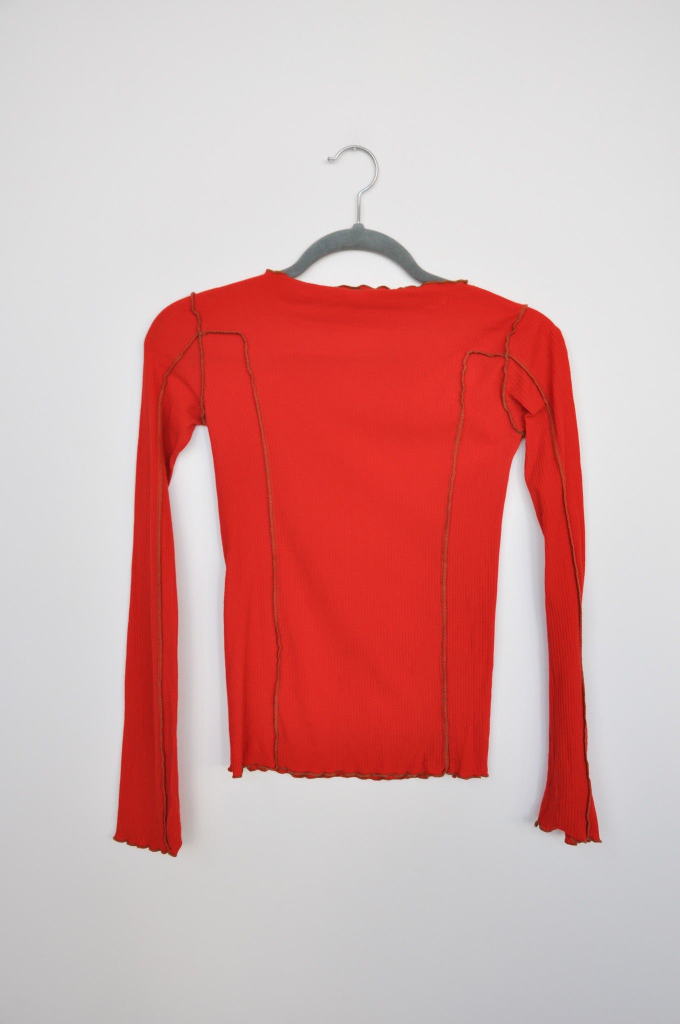 Baserange Omato Longsleeve - Vermillion