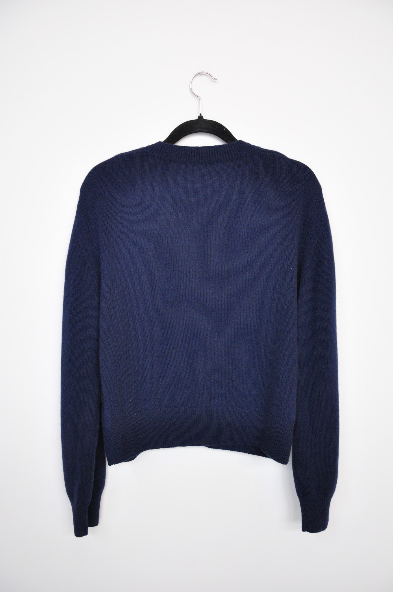 Karen Walker Merino/Cashmere Sweater - Navy