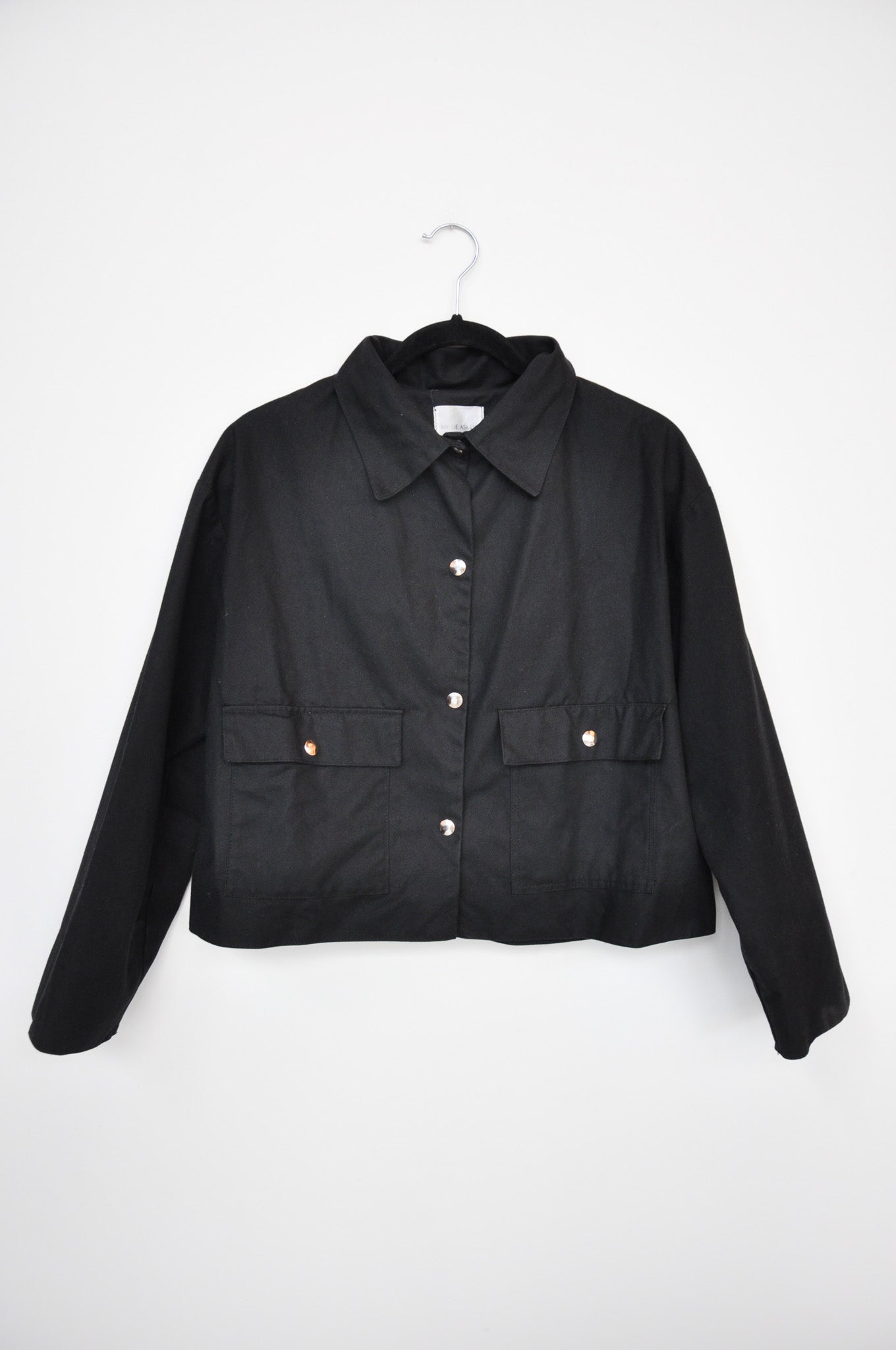Millie Askew Oilskin Jacket - Black