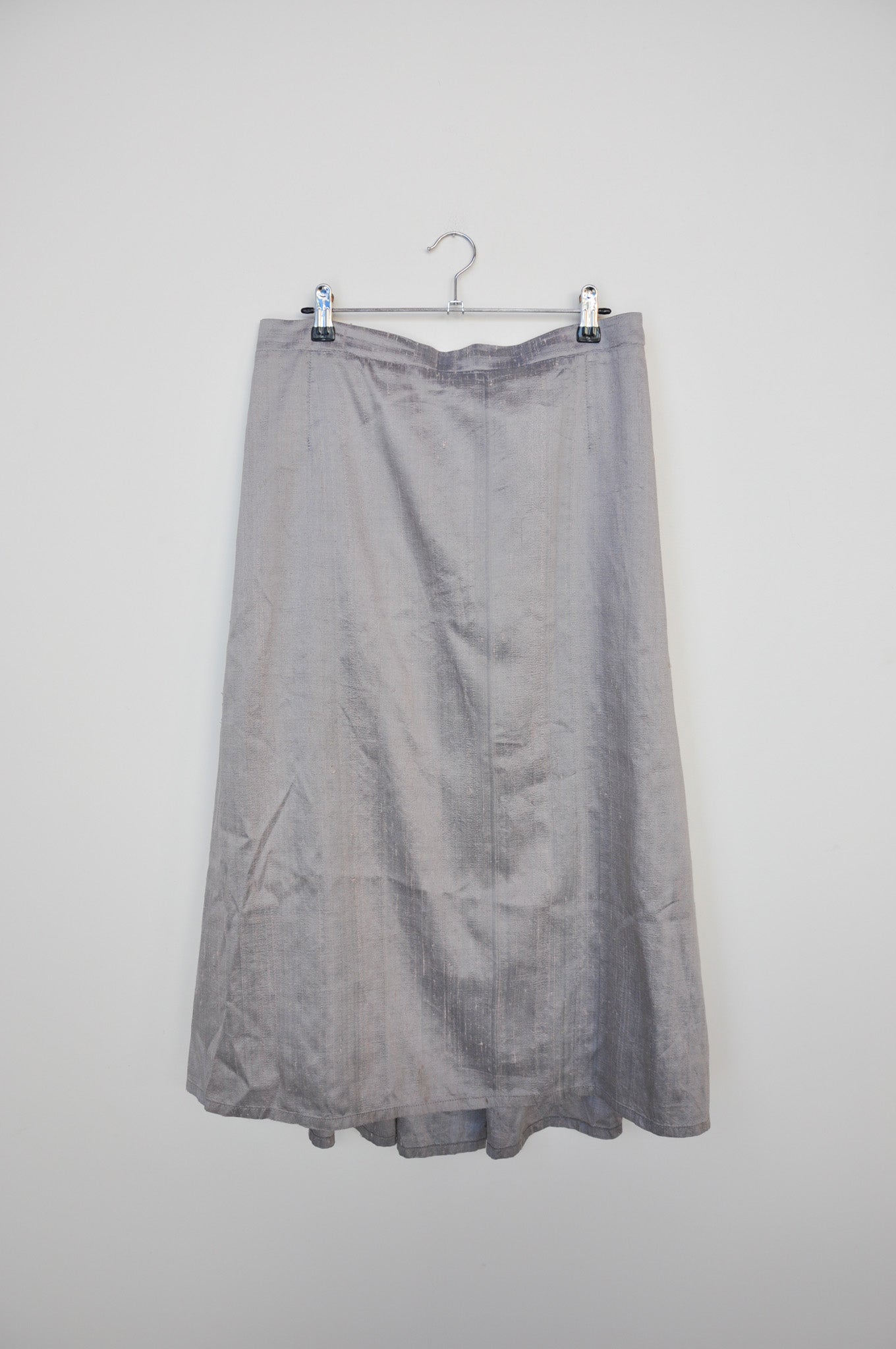 World Dupioni Silk Skirt - Lavender