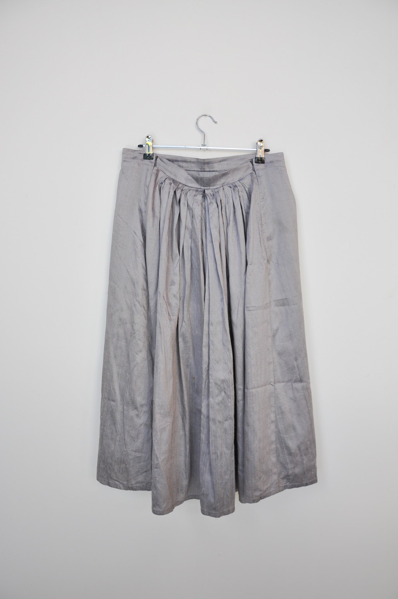 World Dupioni Silk Skirt - Lavender
