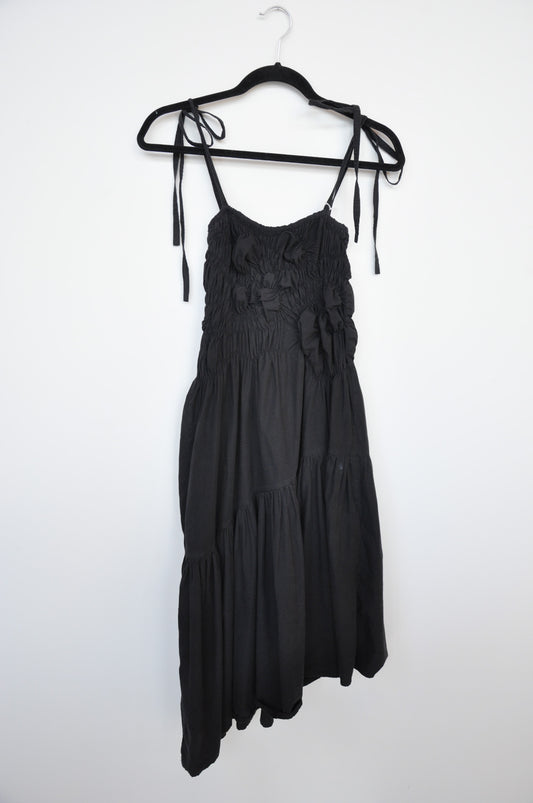 Frazier Ruched Dress/Skirt - Black