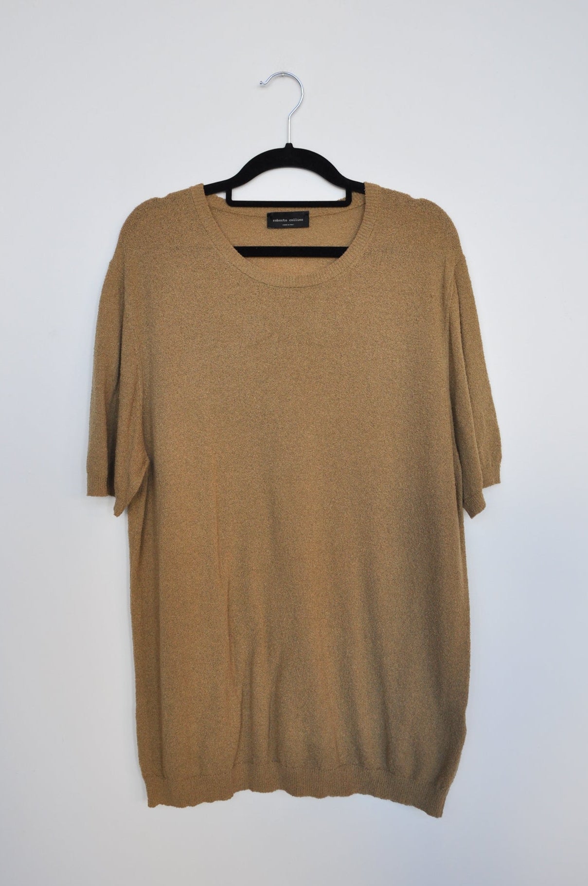 Roberto Collins Knit Top - brown