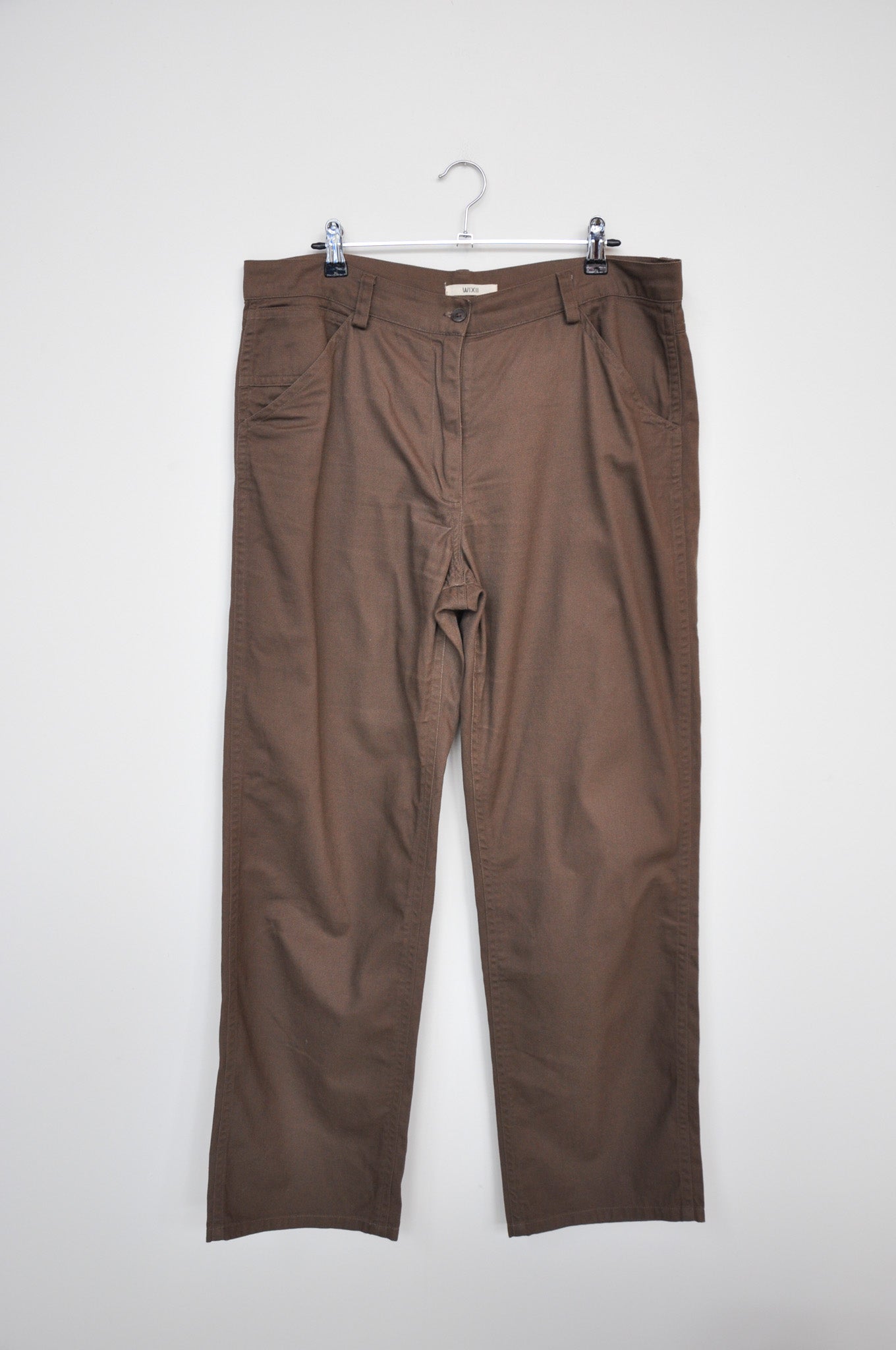 Wixii Straight Legged Pants - Brown