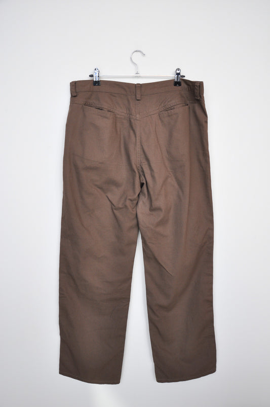 Wixii Straight Legged Pants - Brown