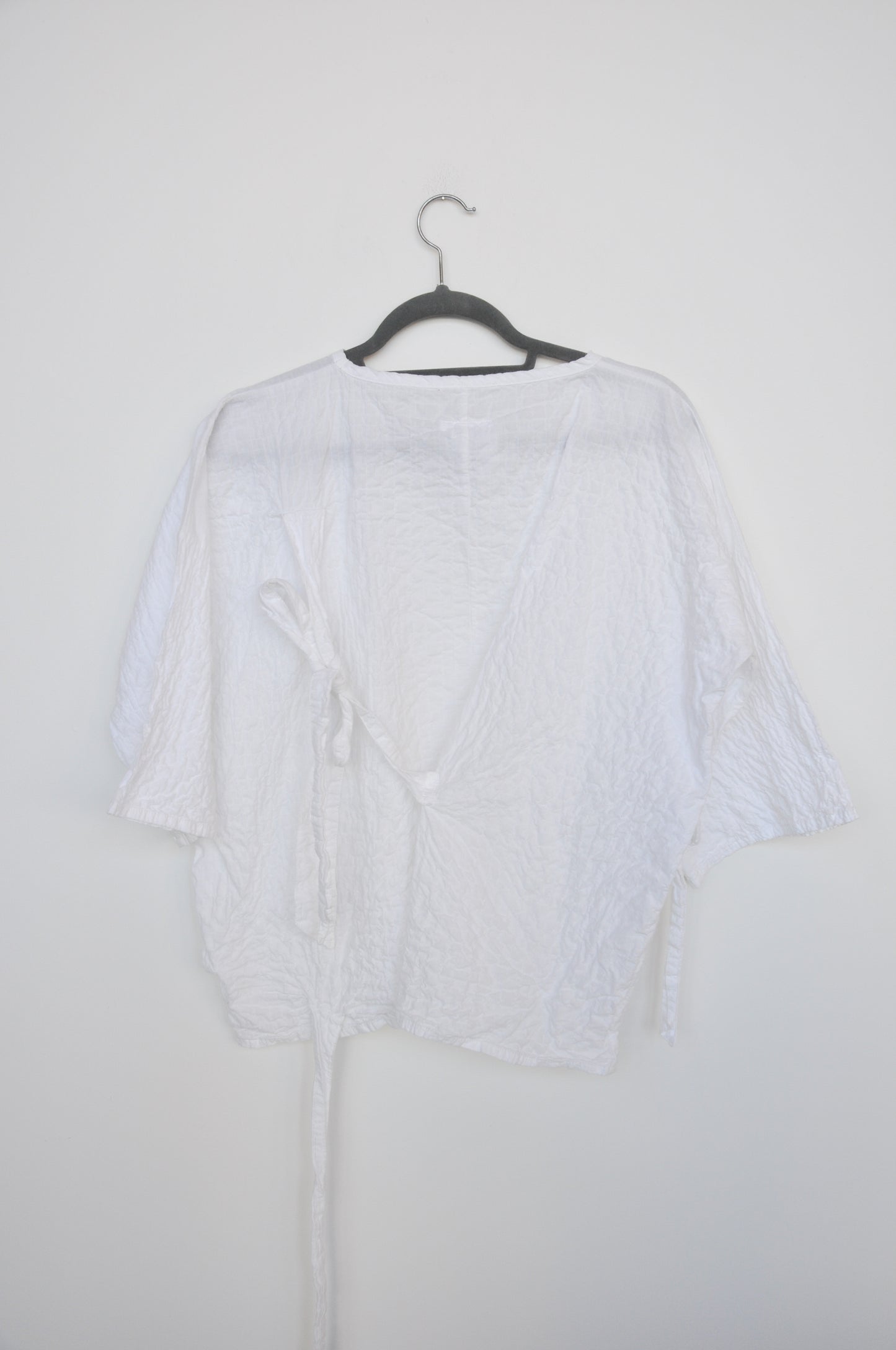 Otsu Waffle Top - white