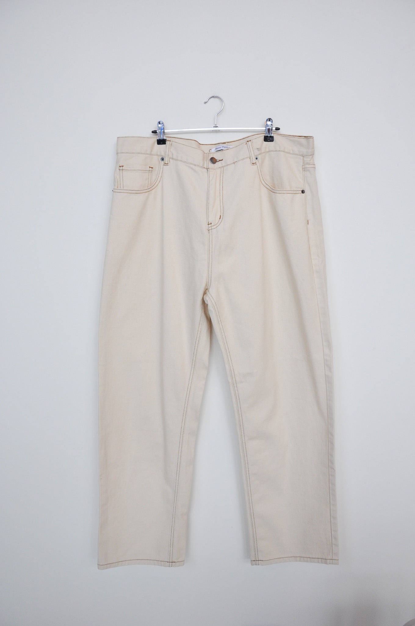 Wynn Hamlyn Straight Jeans - Ivory