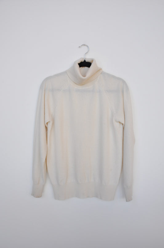 Laing Cashmere Rollneck - Cream