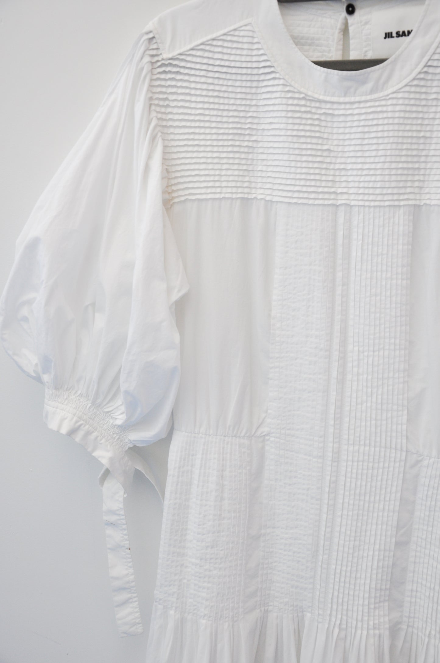 Jil Sander Cotton Dress - white