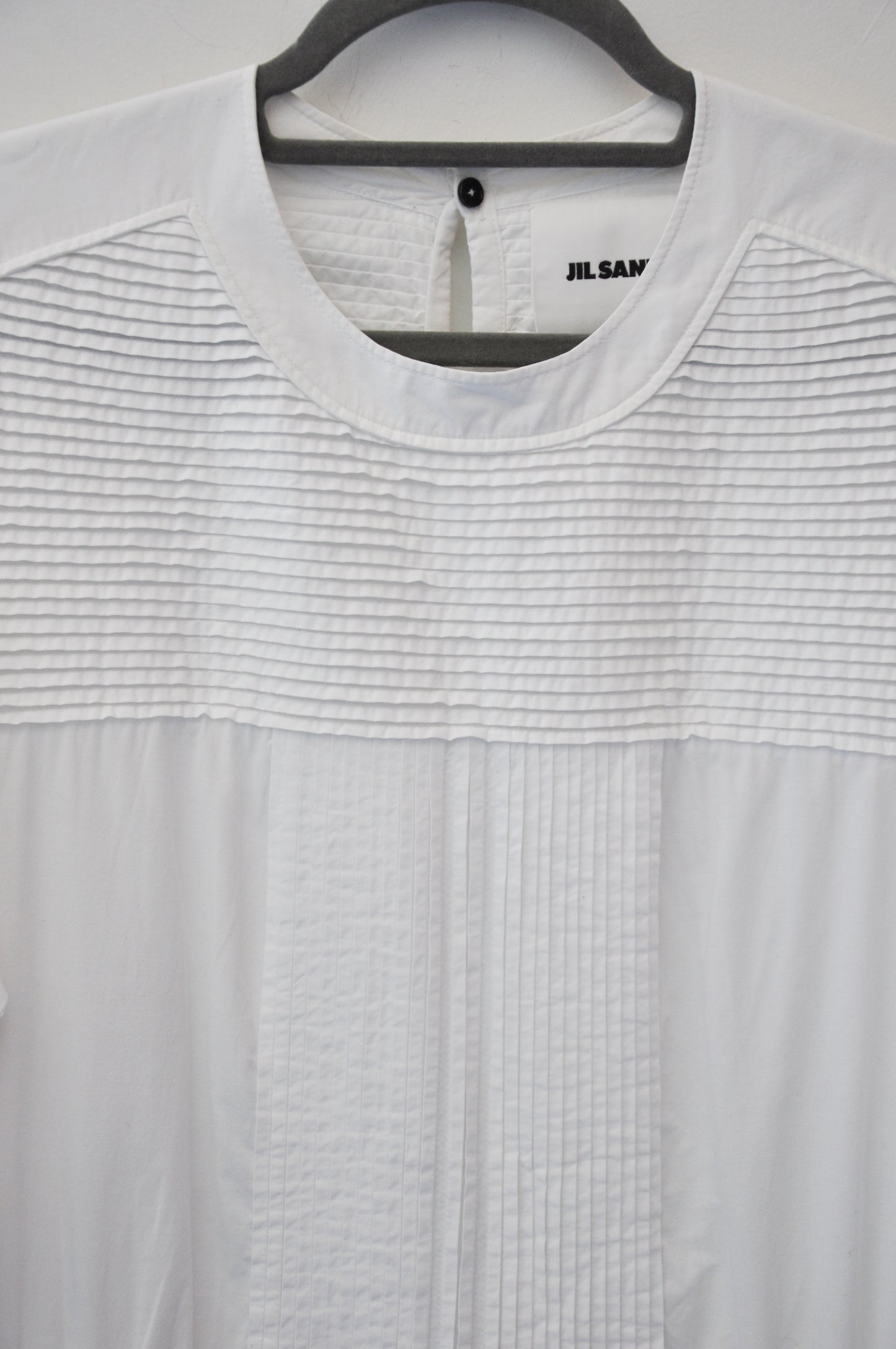 Jil Sander Cotton Dress - white