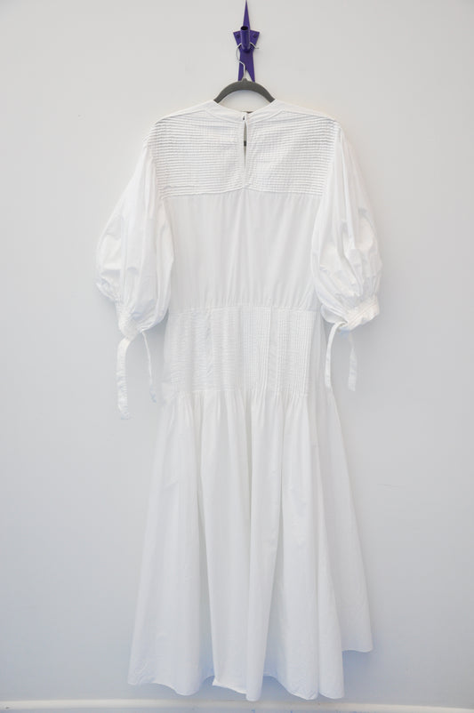 Jil Sander Cotton Dress - white