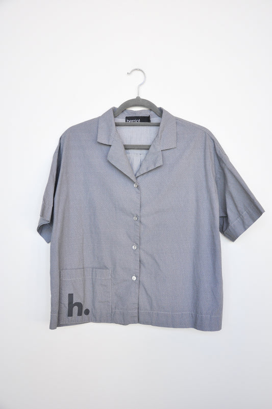 Herriot Short Sleeve - navy/white