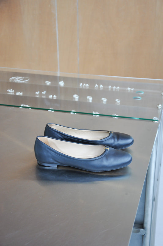 Chloe Marcie Ballerina Flats - Black
