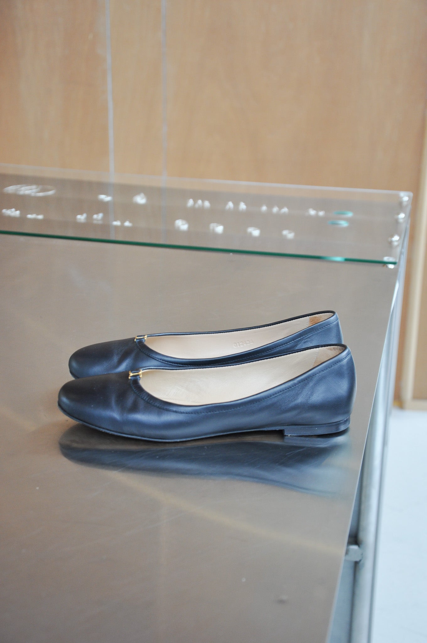 Chloe Marcie Ballerina Flats - Black